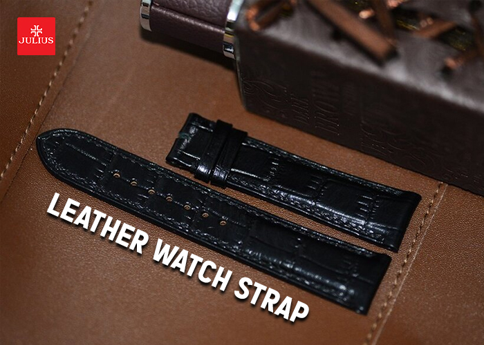 Leather strap is also a popular material in the watch market with distinct properties