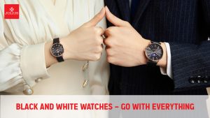 Black and white watches - go with everything