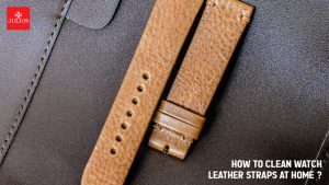 How to clean watch leather straps at home?