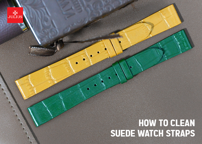 How to clean suede watch straps