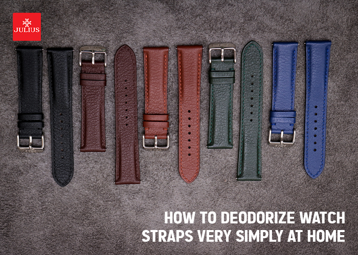 How to deodorize watch straps very simply at home