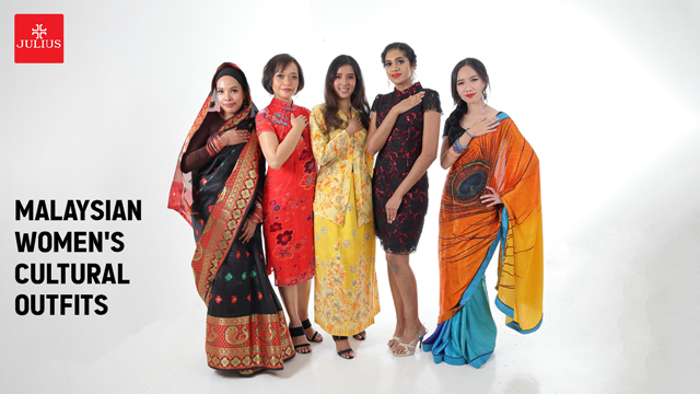 Malaysian women's cultural outfits