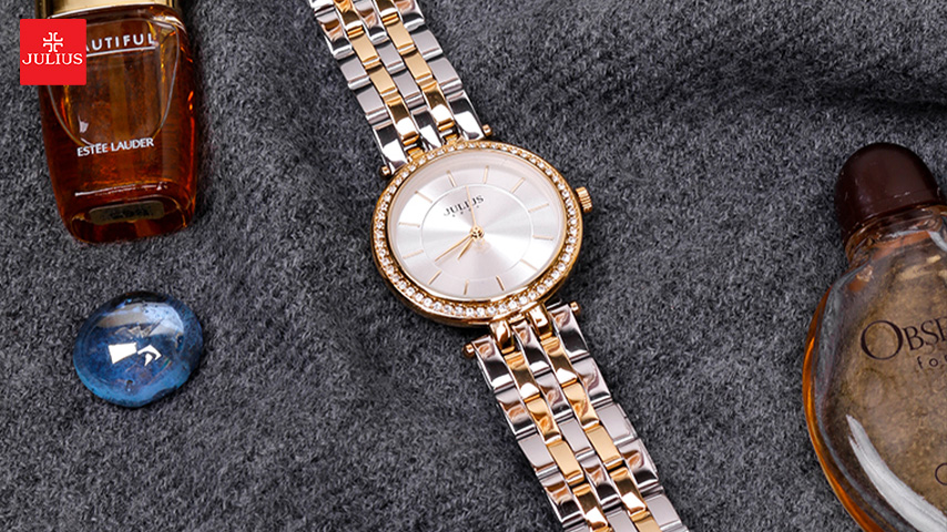 stainless steel watch women