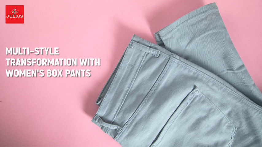 women's box pants