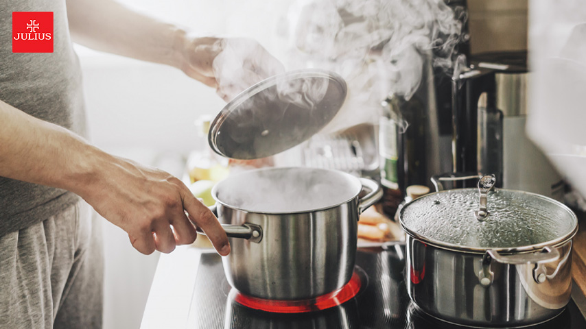 Come home early and cook her favorite food